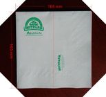 Het Papieren zakdoekje van het koffieservet met Restaurant 15-25 Gsm/M2 Maagdelijke Pulp van het Embleempapier