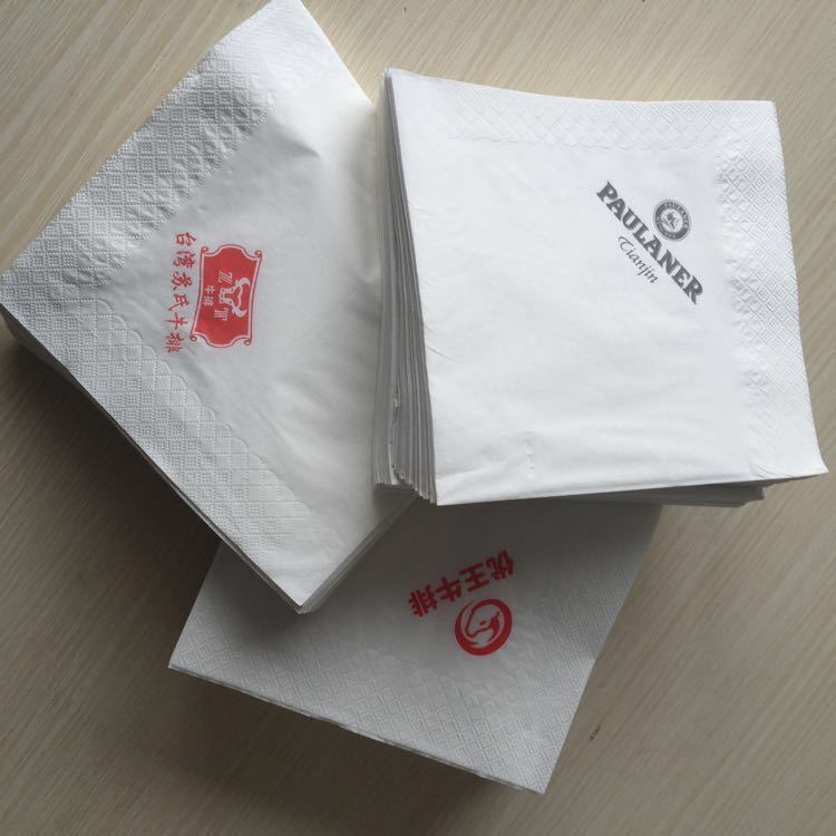 30*30cm Napkin Tissue Paper Virgin Bamboo Pulp Disposable Square Tissue Paper Napkin Custom Embossed Folded Dinner Napkins Bulk Packaging