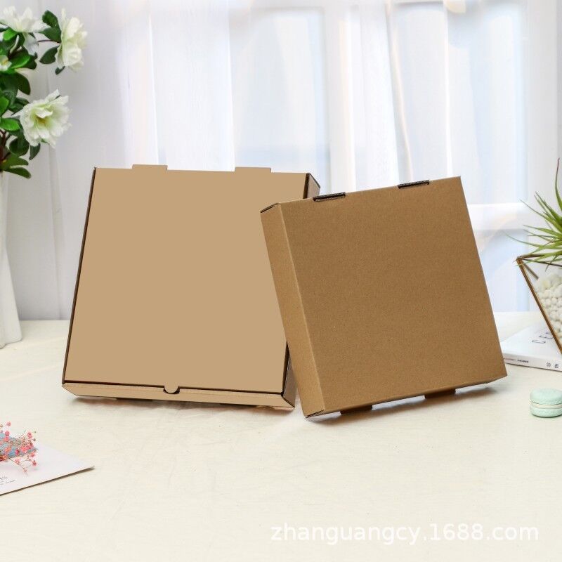Pizzadozen - 7, 8, 9, 10, 12 inch wegwerpkraft-pizzaverpakkingsdozen, pizza-afhaalcontainers van aluminiumfolie