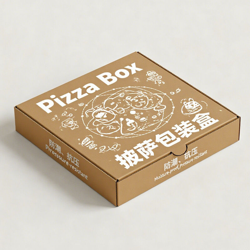 Pizzadozen - 7, 8, 9, 10, 12 inch wegwerpkraft-pizzaverpakkingsdozen, pizza-afhaalcontainers van aluminiumfolie