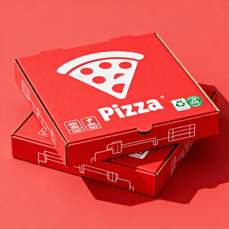 Pizzadozen - 7, 8, 9, 10, 12 inch wegwerpkraft-pizzaverpakkingsdozen, pizza-afhaalcontainers van aluminiumfolie