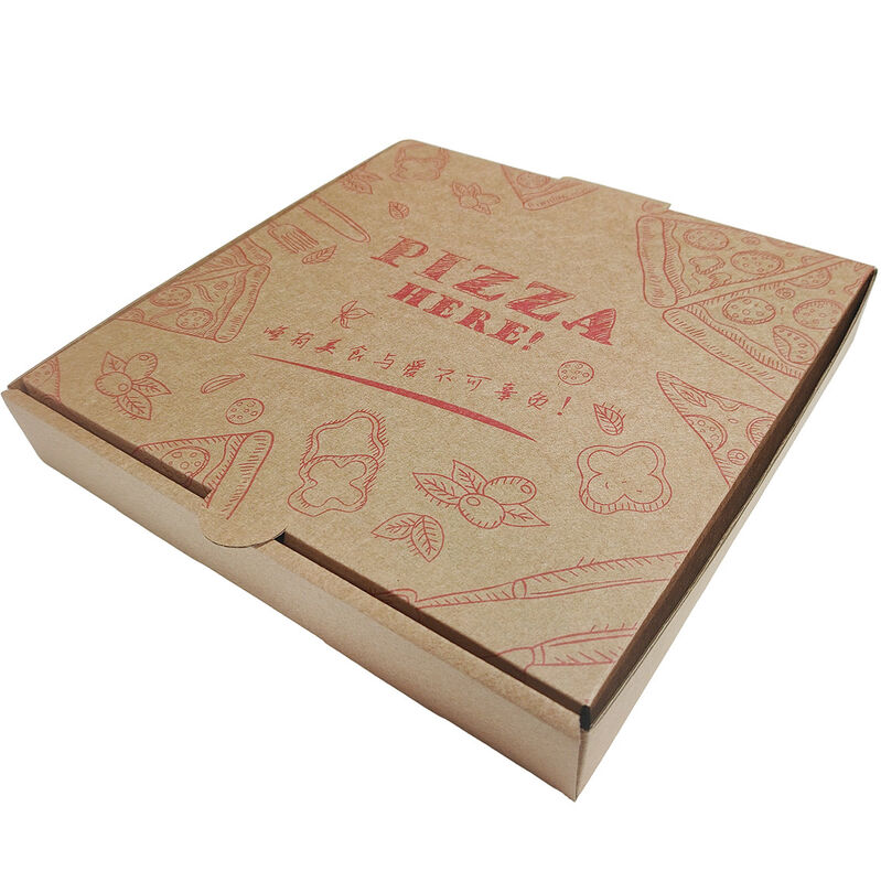 Pizzadozen - 7, 8, 9, 10, 12 inch wegwerpkraft-pizzaverpakkingsdozen, pizza-afhaalcontainers van aluminiumfolie