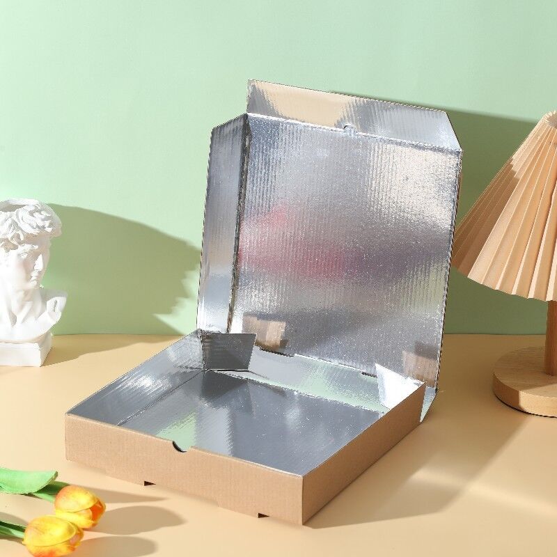 Pizzadozen - 7, 8, 9, 10, 12 inch wegwerpkraft-pizzaverpakkingsdozen, pizza-afhaalcontainers van aluminiumfolie