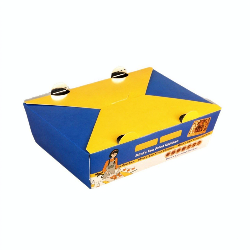 Commerciële Kip-Pop-Up Dozen – Vetbestendige Afhaalverpakkingen voor Gefrituurde Kip, Vleugels, Drumsticks & Schnitzels (Groothandel)
