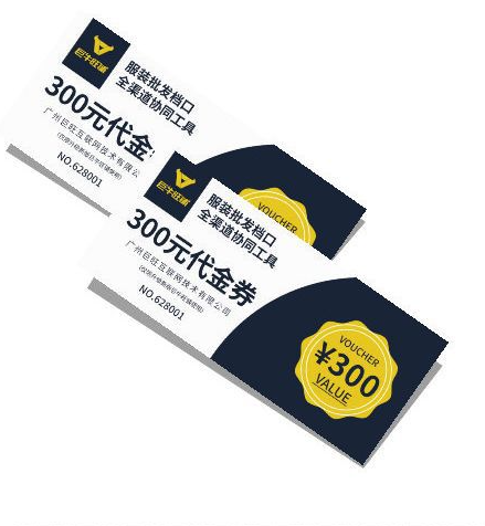 Custom Fan-Fold / Z-Fold Ticket Paper met hologram & Hot Stamped Design, Offset Printed Security Vouchers, Perforated Coupons, Promotion Ticket Vouchers