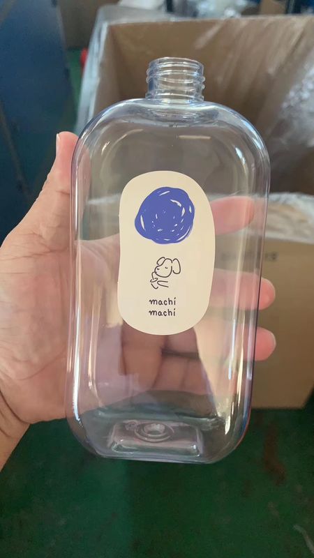 Het Huisdier van de voedselrang 300ml om Plastic Flessen voor Boba-Melkthee paste Ontwerp aan
