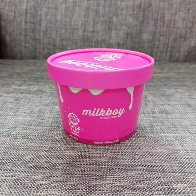 Custom Design 12 Oz wegwerp ijskommen voor yoghurt
